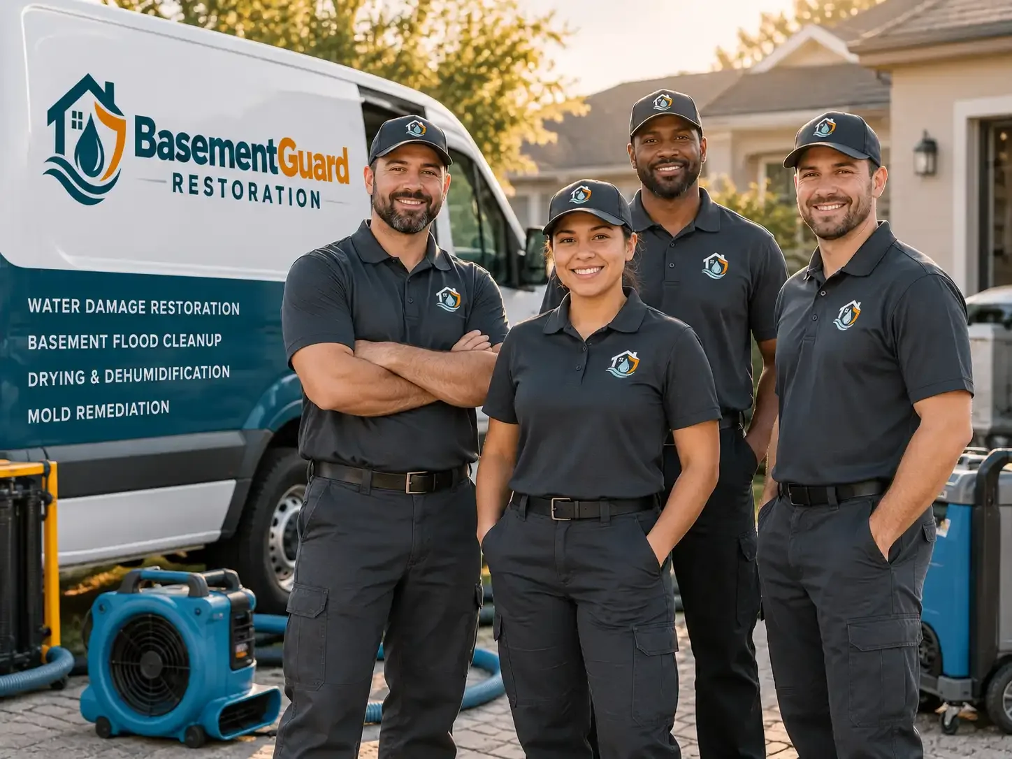Basement Water Damage Restoration company in New Town, ND